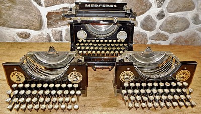 Mercedes 3 Schreibmaschine